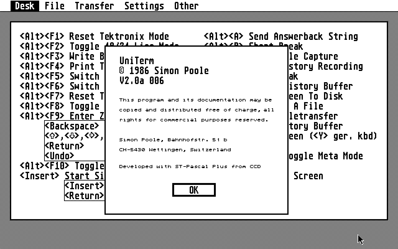 UniTerm — screenshot 1
